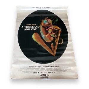 Movie Poster A Thousand And One Sundance Winner 2023 Theatre Black Mother‎ Art